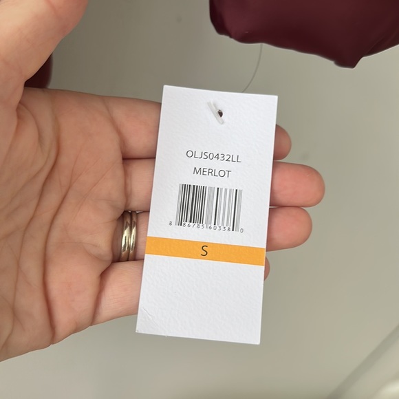 NEW Jessica Simpson Merlot Faux-Fur Trim Hooded Puffer Jacket Women’s Size Small - Picture 4 of 14